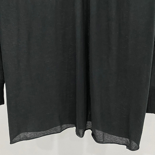リックオウエンスビッグVネックニット長袖Tシャツ