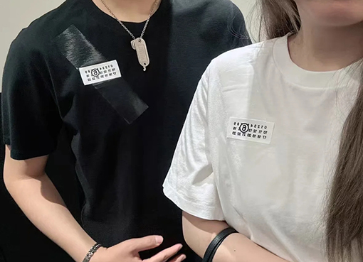 マルタンマルジェラテープ半袖Tシャツ