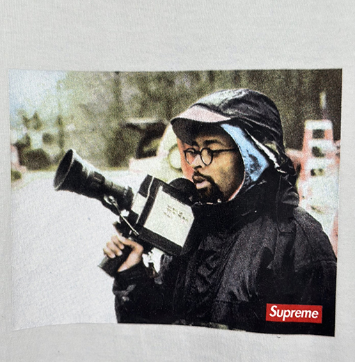 シュプリームコピーSUPREME X 40 ACRES コラボコレクションSS25 SPIKE TEEキャラクタープリント半袖シャツ