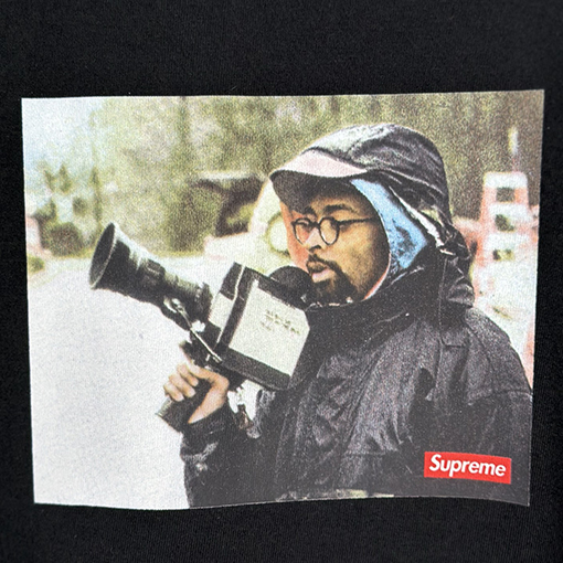 シュプリームコピーSUPREME X 40 ACRES コラボコレクションSS25 SPIKE TEEキャラクタープリント半袖シャツ