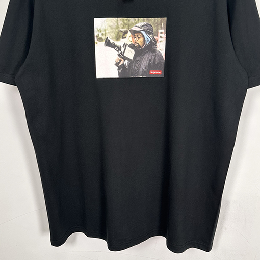 シュプリームコピーSUPREME X 40 ACRES コラボコレクションSS25 SPIKE TEEキャラクタープリント半袖シャツ