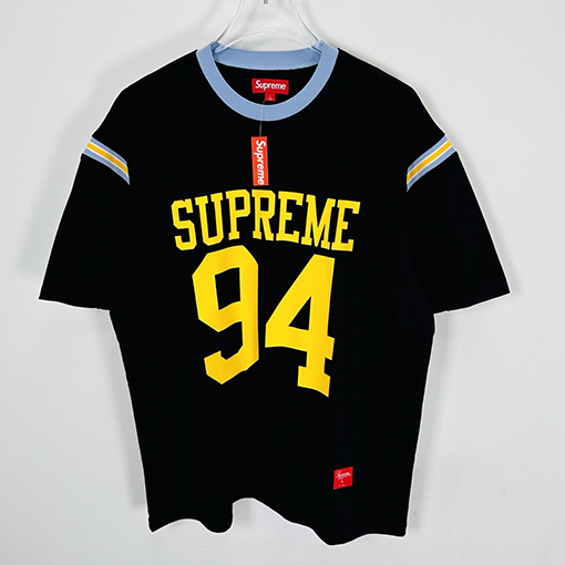 SUPREME SS25 SPLIT S/S FOOTBALL TOP 94ステッチTシャツ
