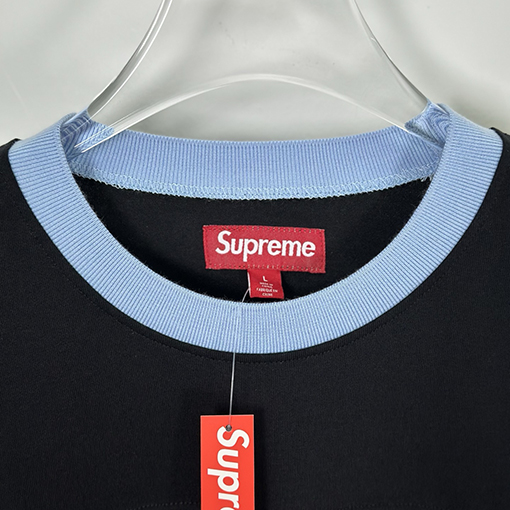 SUPREME SS25 SPLIT S/S FOOTBALL TOP 94ステッチTシャツ