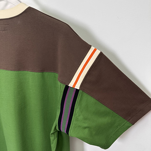 SUPREME SS25 SPLIT S/S FOOTBALL TOP 94ステッチTシャツ
