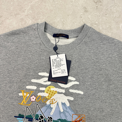 ルイヴィトン ファッション nigo コラボ刺繍パーカー 15,800円