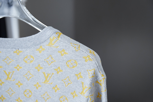 【カラバリあり♢】LouisVuittonジャカードコットンTシャツ カラバリあり♢】LouisVuittonジャカードコットンTシャツ (Louis