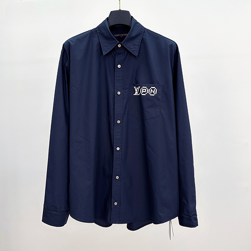 【NIGOコラボ★魅力引き立つ！】ルイヴィトン デニムシャツ Louis Vuitton × NIGO®︎】最新コラボ “LVスクエアード
