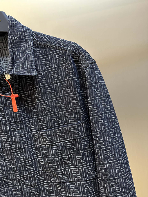 【FENDI】FFジャカード クロップドデニムジャケット 公式】COACH – コーチ | クロップド シグネチャー ジャカード