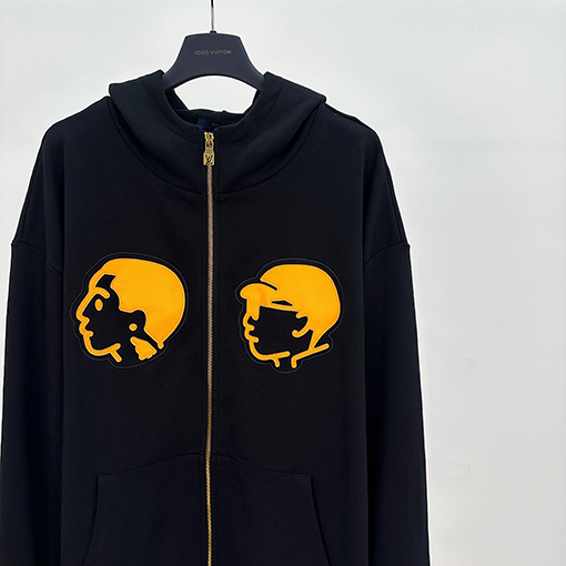 【NIGOコラボ♪】Louis Vuitton プリント パーカー louisvutton_nigoコラボ ルイヴィトンxニゴーコラボ パーカー