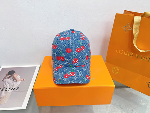LOUISVUITTON 村上隆コラボ キャップ Mサイズ ルイヴィトン LOUIS VUITTON】ルイヴィトン『LV x TM スーパーフラット