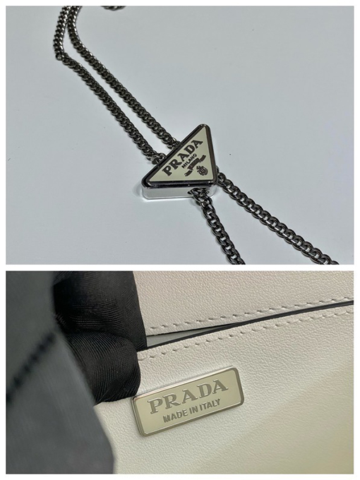 プラダ新しい大きな三角形のロゴショルダーバッグ 29,800円