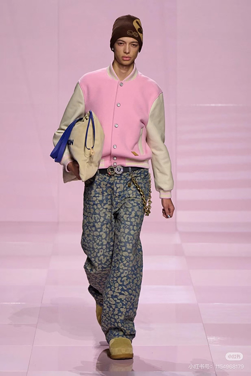 メンズ*ルイヴィトン*ジャカード ワークウェアデニムパンツ louis-vuitton--