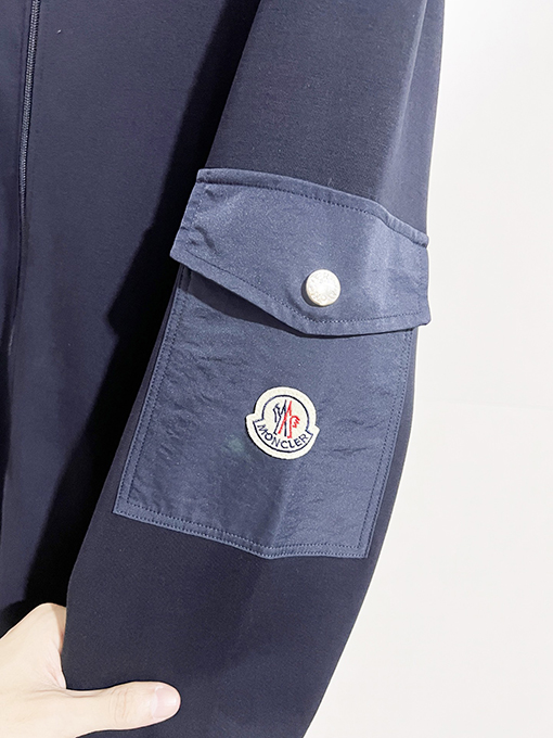 モンクレール 厚のエアコットンカジュアルジャケット