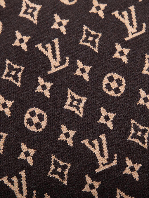 ルイヴィトン クラシックウールクローバージャカードクルーネックセーター
