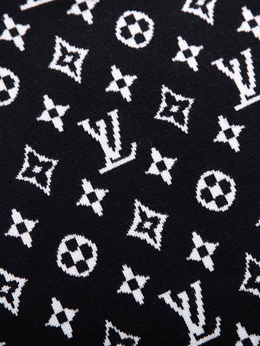 ルイヴィトン クラシックウールクローバージャカードクルーネックセーター