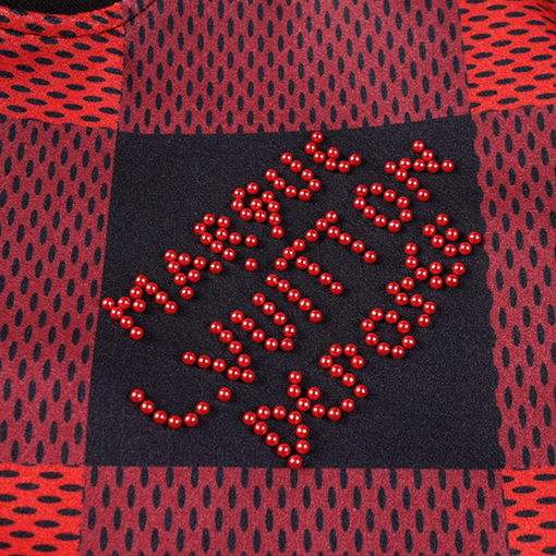 ルイヴィトン チェッカーボード柄のベースボールユニフォーム