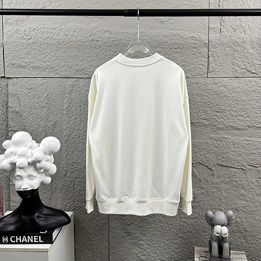 グッチ ダブルG立体フロッキングレタリング長袖スパーカー