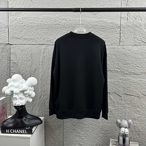 グッチ ダブルG立体フロッキングレタリング長袖スパーカー