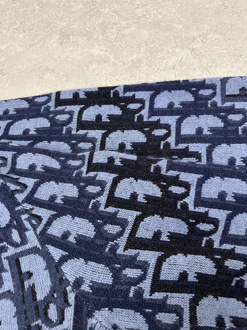 ディオール クラシックなモノグラムウールセーター