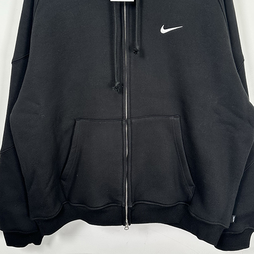 シュプリームコピー X NIKE ジョイントモデルのベルベットと厚のフード付きジッパースパーカー