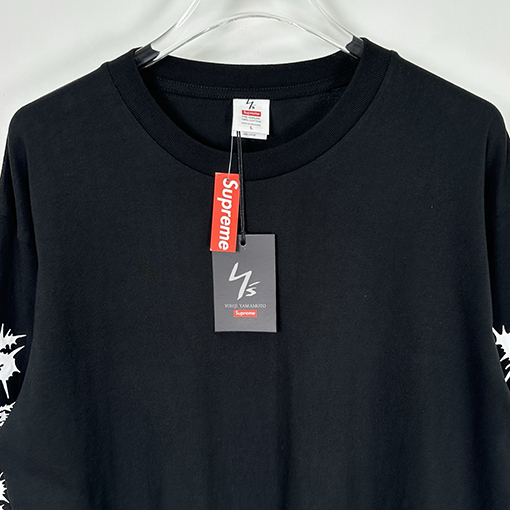 SUPREMEコピー X Yohji Yamamotoスーパーコピー ジョイントモデル長袖プリントシャツ