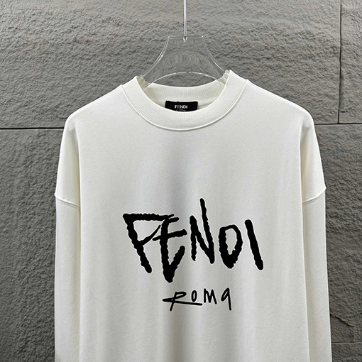 フェンディ FENDI 立体シリコンクルーネックスパーカー