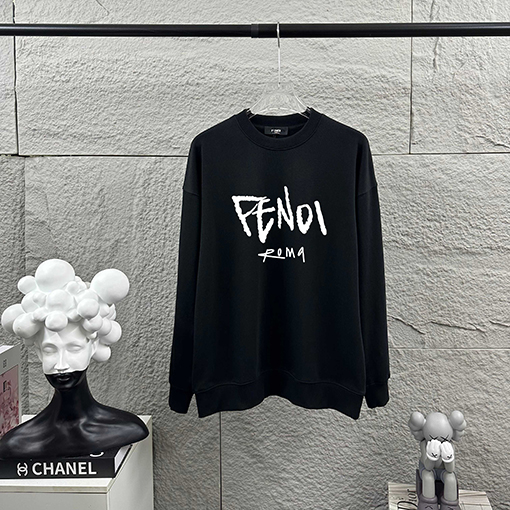 フェンディ FENDI 立体シリコンクルーネックスパーカー