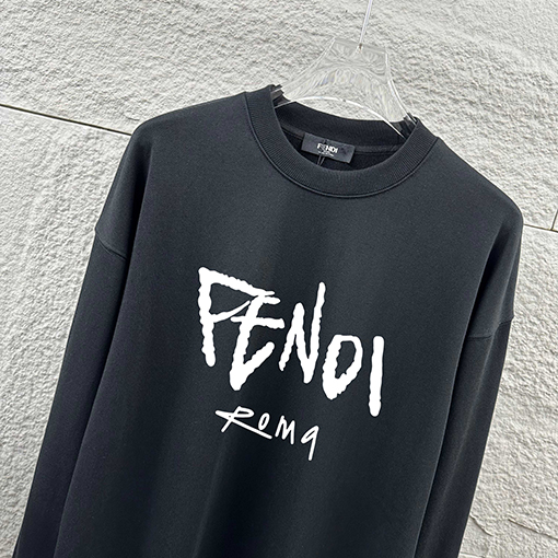 フェンディ FENDI 立体シリコンクルーネックスパーカー