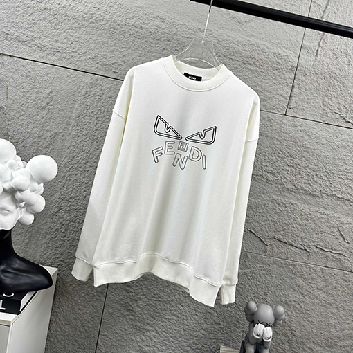 フェンディ FENDI 新しいラウンドネックのスパーカー