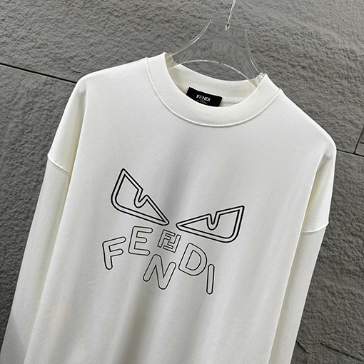 フェンディ FENDI 新しいラウンドネックのスパーカー