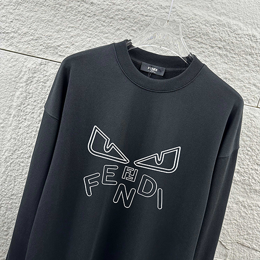 フェンディ FENDI 新しいラウンドネックのスパーカー