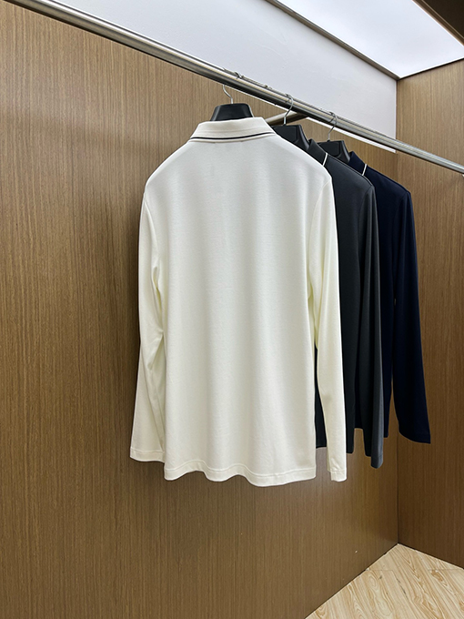 ディオールスーパーコピー メンズラペル長袖ポロシャツ