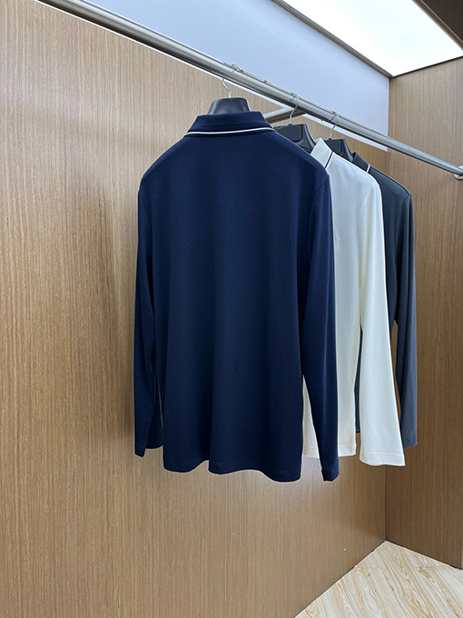 ディオールスーパーコピー メンズラペル長袖ポロシャツ