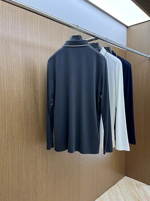 ディオール Dior 新しいラペル長袖ポロシャツ
