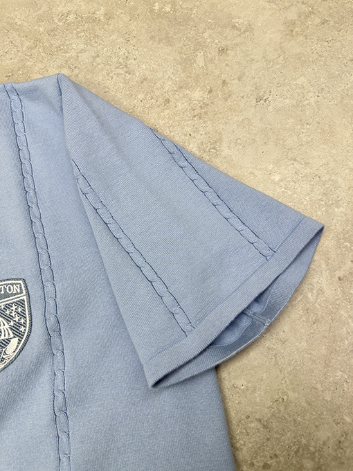 ルイヴィトン チャン・ザイ刺繍ラウンドネックニット半袖Tシャツ