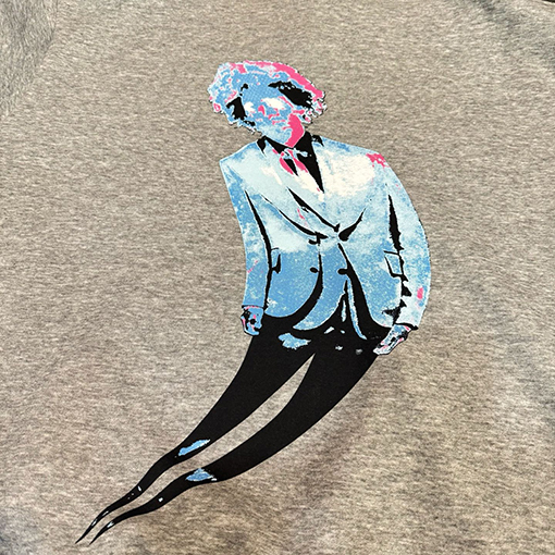 ルイヴィトンコピー インクスプラッシュ文字りのネオンポートレートパーカー