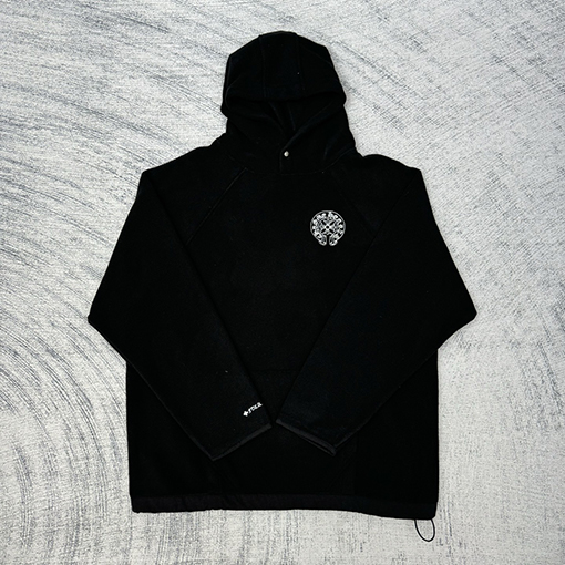 クロムハーツ 新しいモデル刺繍り 両面起毛 ポーラーフリース パーカー