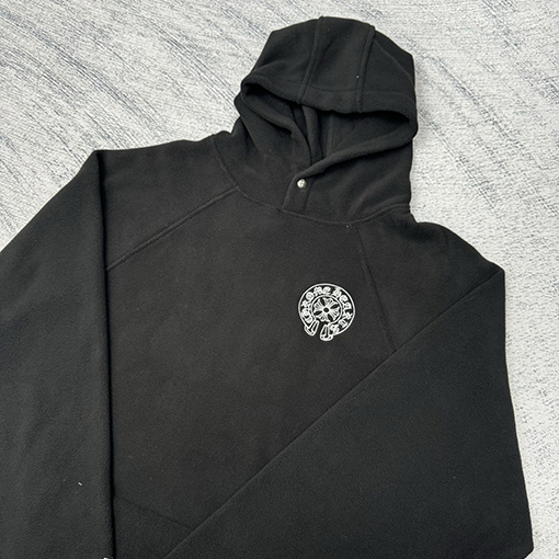 クロムハーツ 新しいモデル刺繍り 両面起毛 ポーラーフリース パーカー