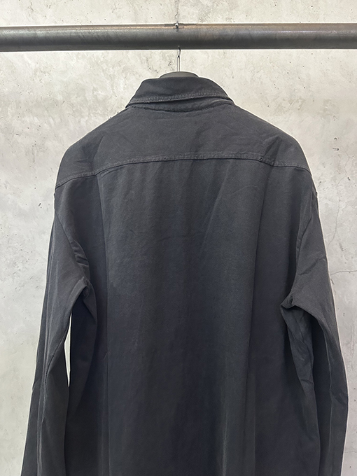 バレンシアガ 新品テープシングルリングコットンウォッシュシャツ