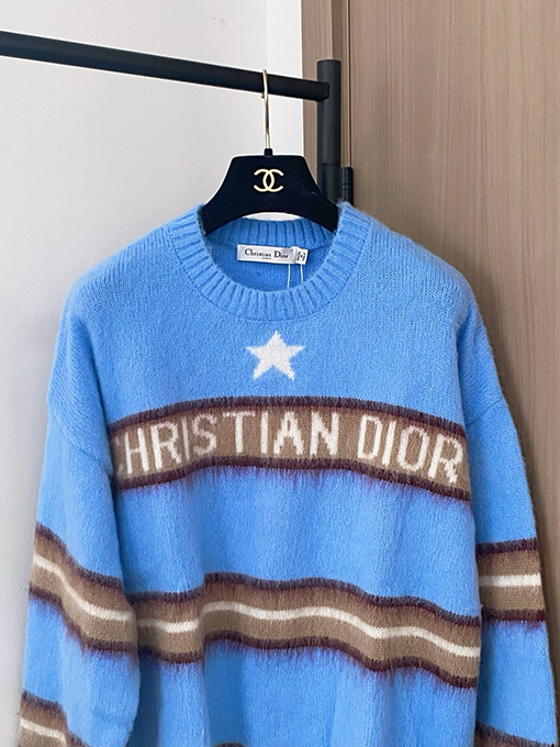 ディオール Dior ロゴ入りクルーネックセーター