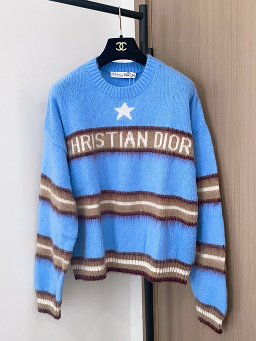 ディオール Dior ロゴ入りクルーネックセーター
