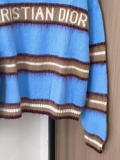 ディオール Dior ロゴ入りクルーネックセーター