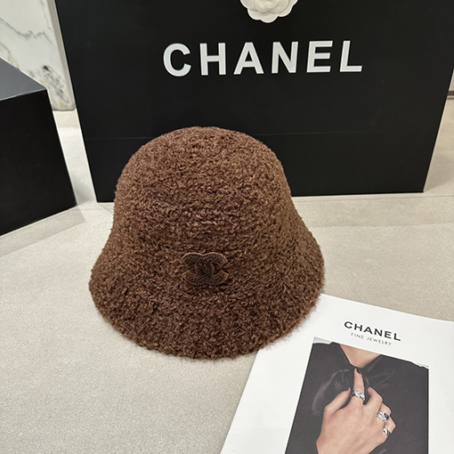 シャネル 秋冬ラムウールバケットハット