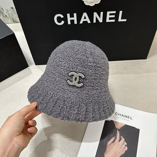 シャネル 秋冬ラムウールバケットハット