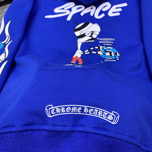 クロムハーツ Mattyboy 限定グラフィティフラワー刺繍パーカー