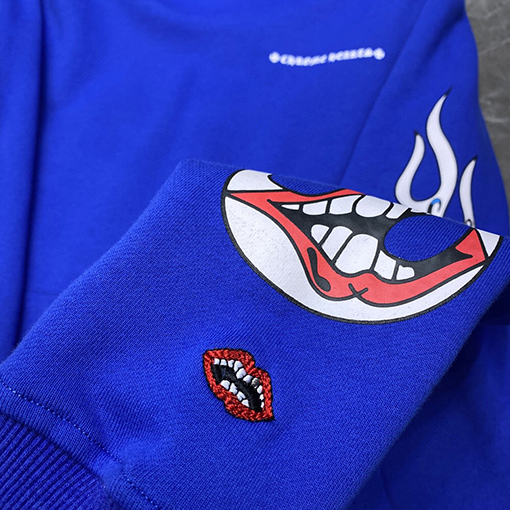 クロムハーツ Mattyboy 限定グラフィティフラワー刺繍パーカー