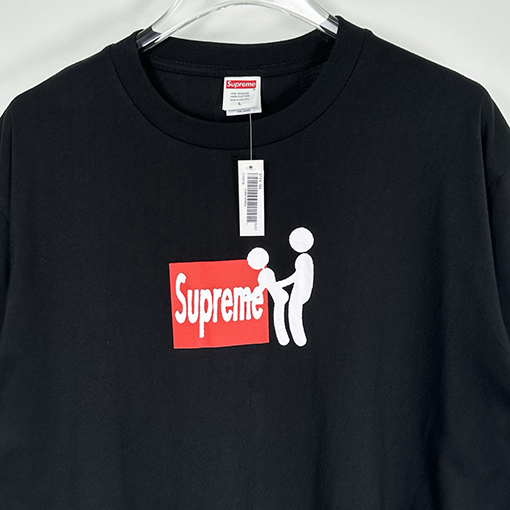 シュプリーム SUPREME STICK TEE 貼り付け半袖Tシャツ