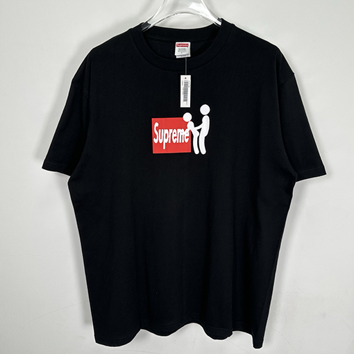 シュプリーム SUPREME STICK TEE 貼り付け半袖Tシャツ
