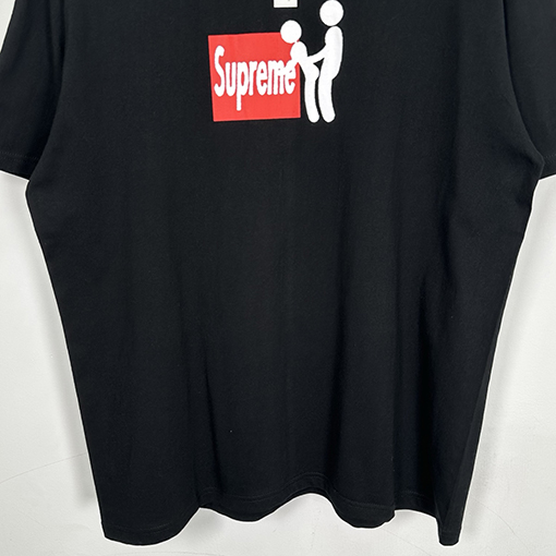 シュプリーム SUPREME STICK TEE 貼り付け半袖Tシャツ