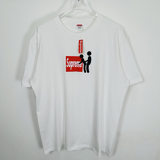シュプリーム SUPREME STICK TEE 貼り付け半袖Tシャツ